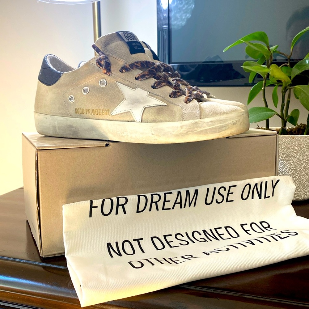 Golden Goose Private Edition Superstar Suede Sz 38